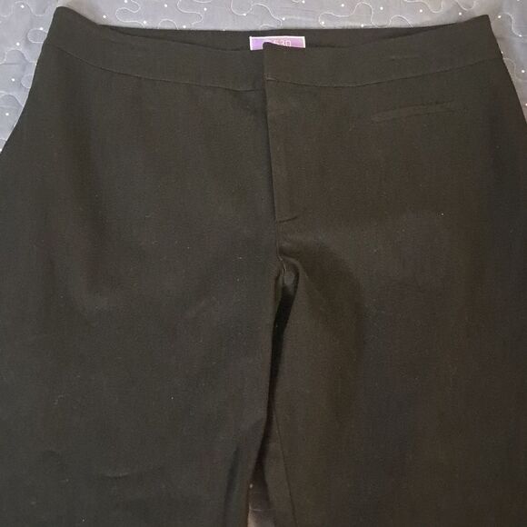 T530 by Debra deRoo Black cropped pants size medium - Picture 2 of 5
